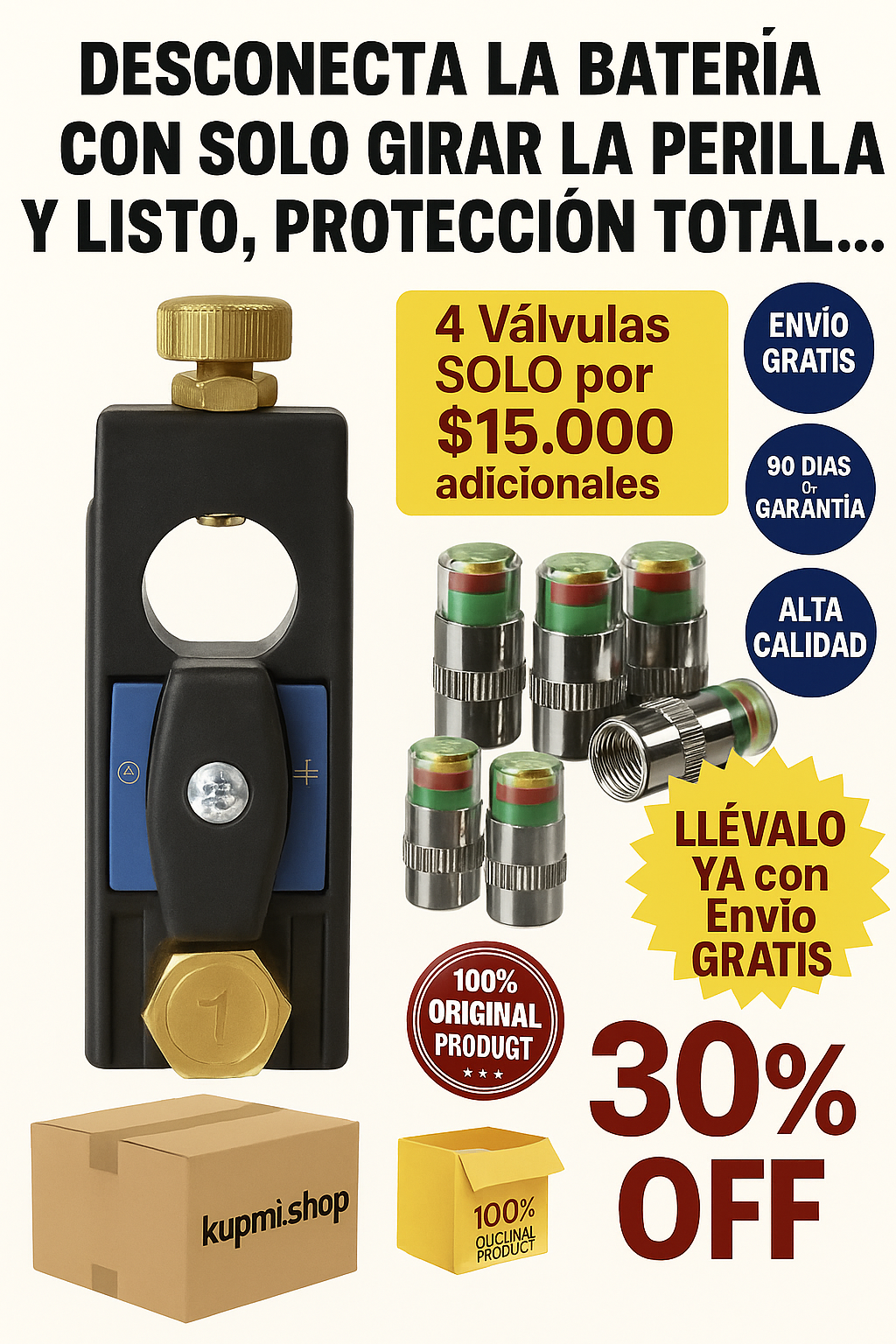 Interruptor de Batería