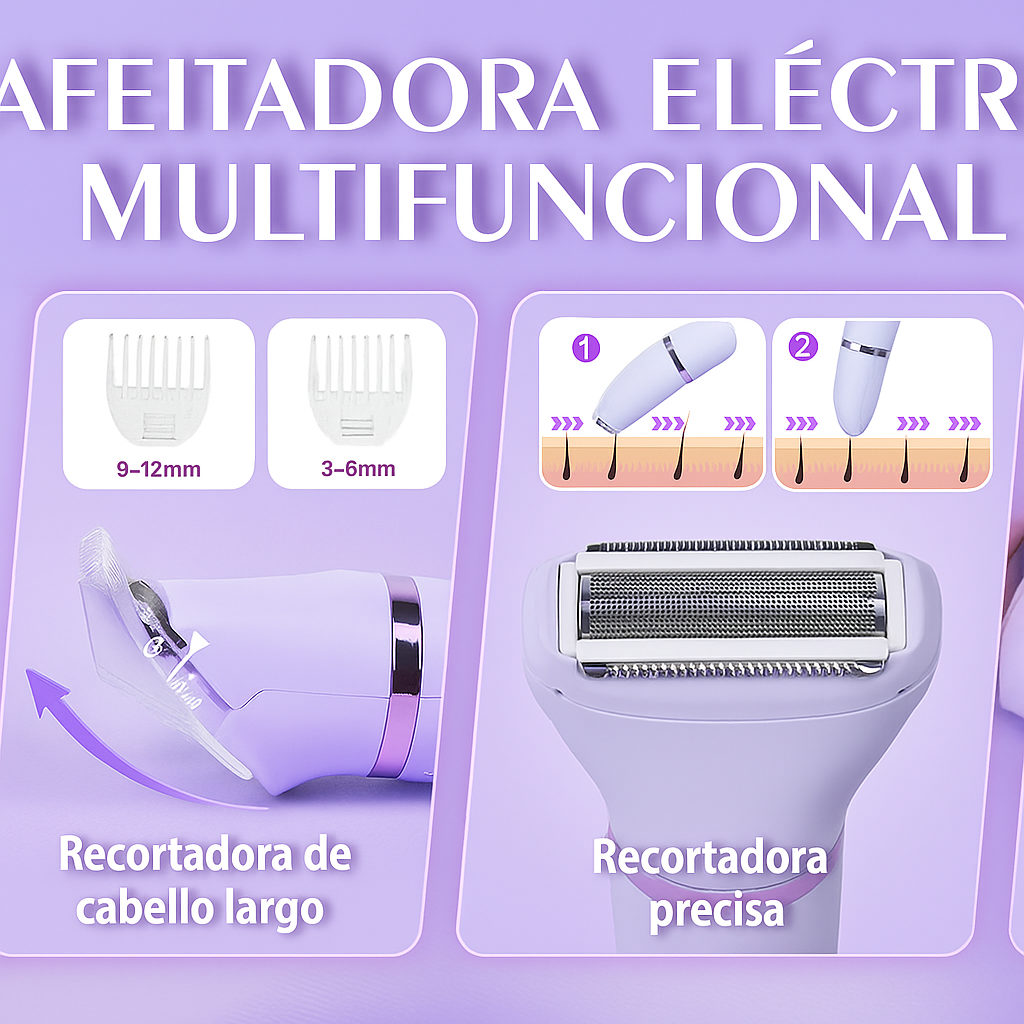 Afeitadora Depiladora para Mujer