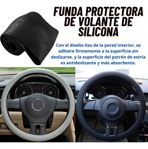 FlexiGrip - Funda de Silicona para Volante