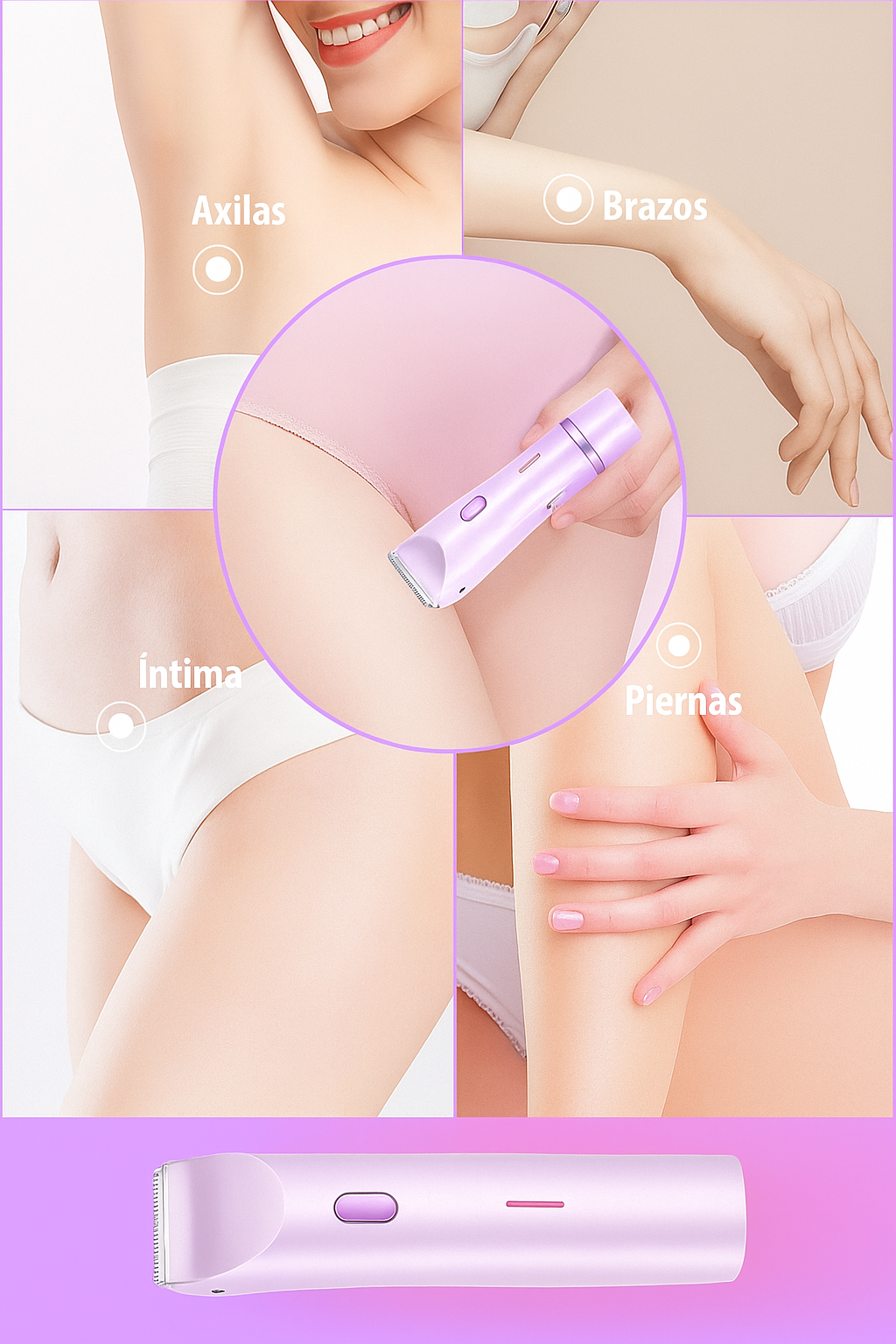Afeitadora Depiladora para Mujer