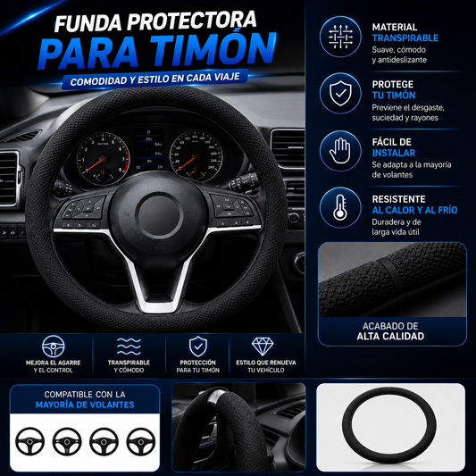 FlexiGrip - Funda de Silicona para Volante