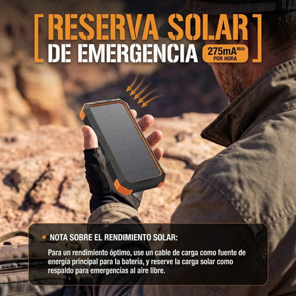 POWER BANK DE CARGA SOLAR MG-55