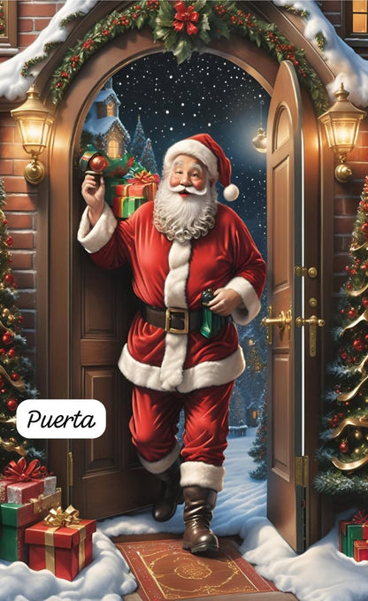 FUNDAS NAVIDEÑAS PARA PUERTA PAGA 2 LLEVA 3
