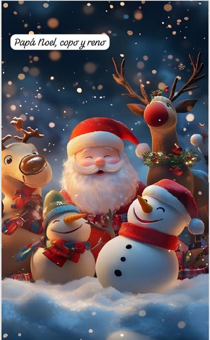 FUNDAS NAVIDEÑAS PARA PUERTA PAGA 2 LLEVA 3