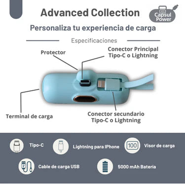 MINI POWER BANK 5000 mAh