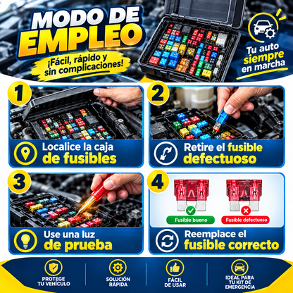 🔥 Kit Fusibles 120 Unidades