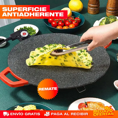 PLANCHA ELÉCTRICA MULTIFUNCIONAL PREMIUM