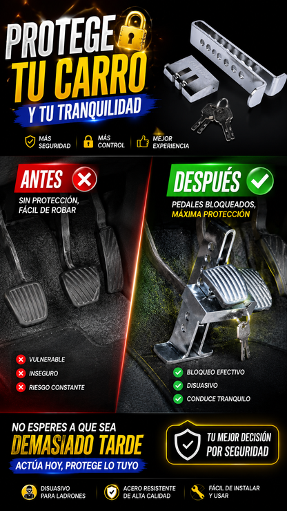 CANDADO ANTIROBO PARA CARRO