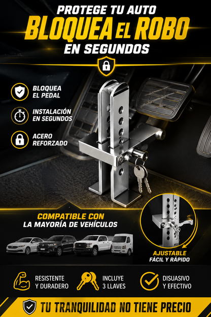 CANDADO ANTIROBO PARA CARRO