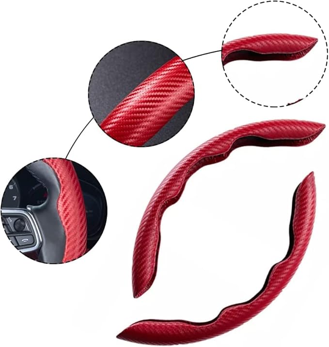 FUNDA VOLANTE SPORT FIBRA CARBONO