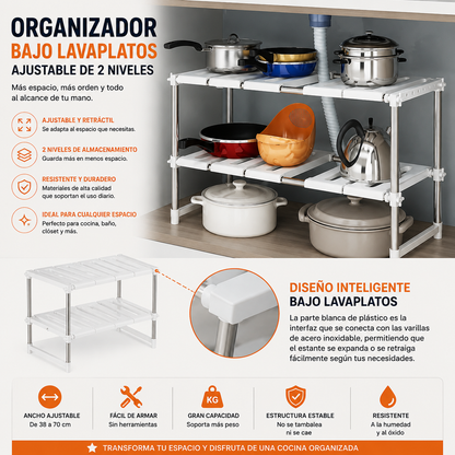 Repisa expandible