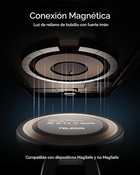 Luz magnética para selfie Telefono W50