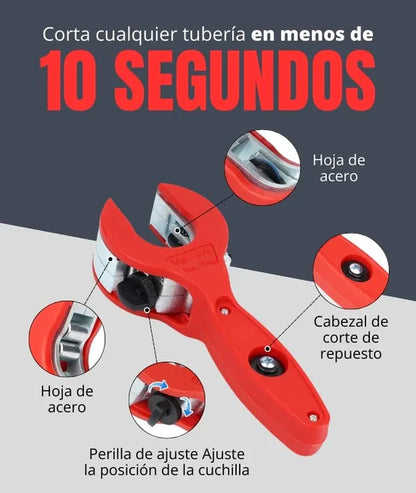 CORTADOR DE TUBOS TIPO TRINQUETE