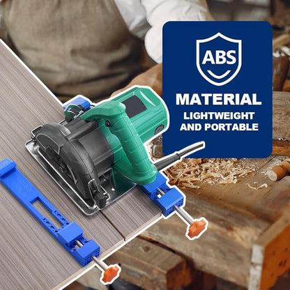Guia base de maquina, corte ajustable