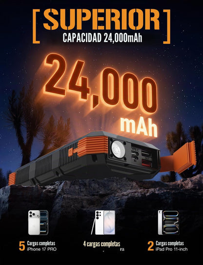 POWER BANK DE CARGA SOLAR MG-55