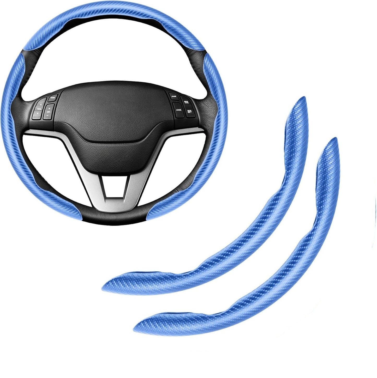 FUNDA VOLANTE SPORT FIBRA CARBONO