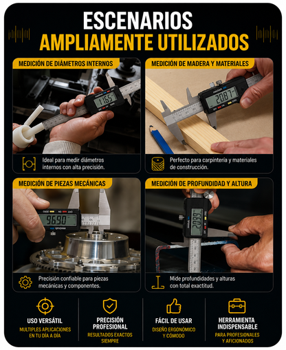 Calibrador Digital Lcd 150mm 6 Pulgadas