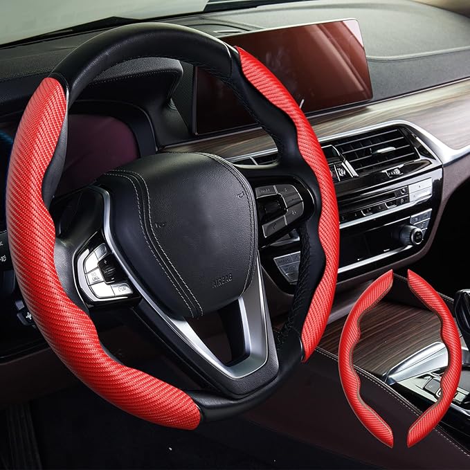 FUNDA VOLANTE SPORT FIBRA CARBONO