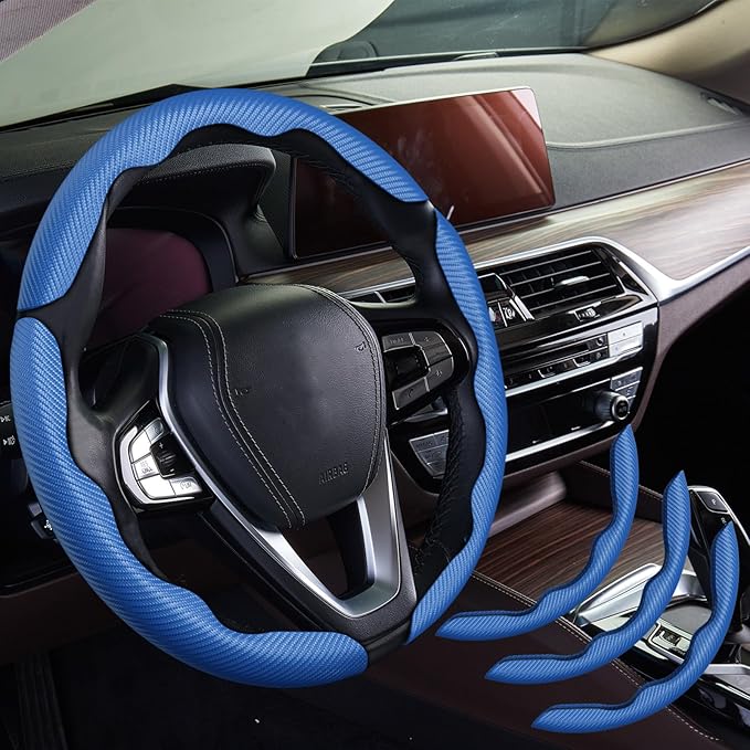 FUNDA VOLANTE SPORT FIBRA CARBONO