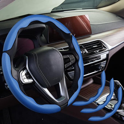FUNDA VOLANTE SPORT FIBRA CARBONO