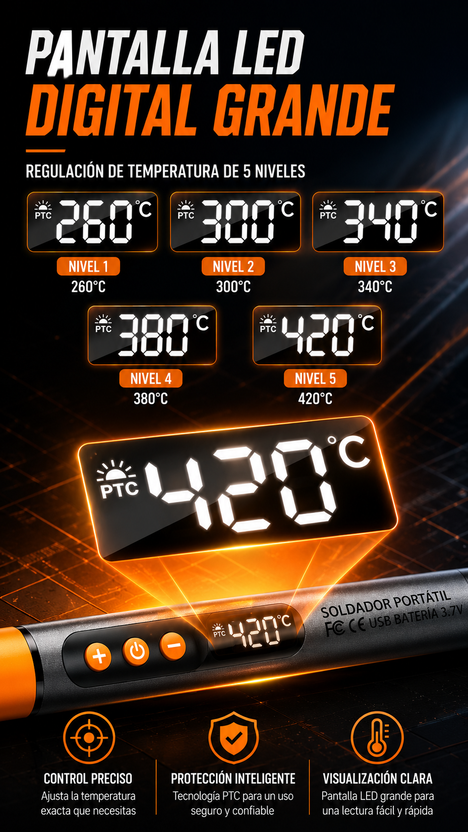 SOLDADOR PORTATIL SOLDAPRO 2.0