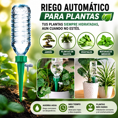 Kit x5 Dispensadores de Riego para Plantas