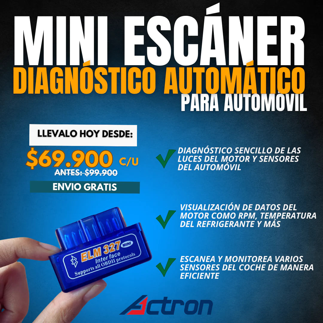 Mini Scanner ELM 327