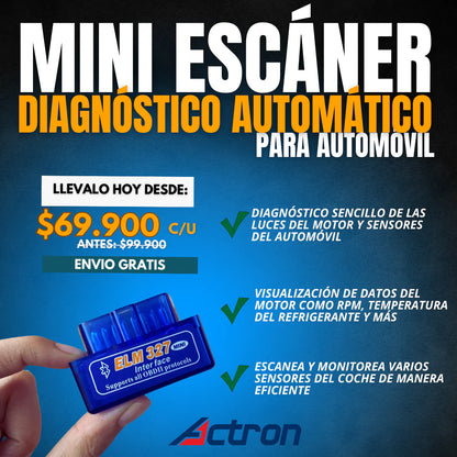 Mini Scanner ELM 327