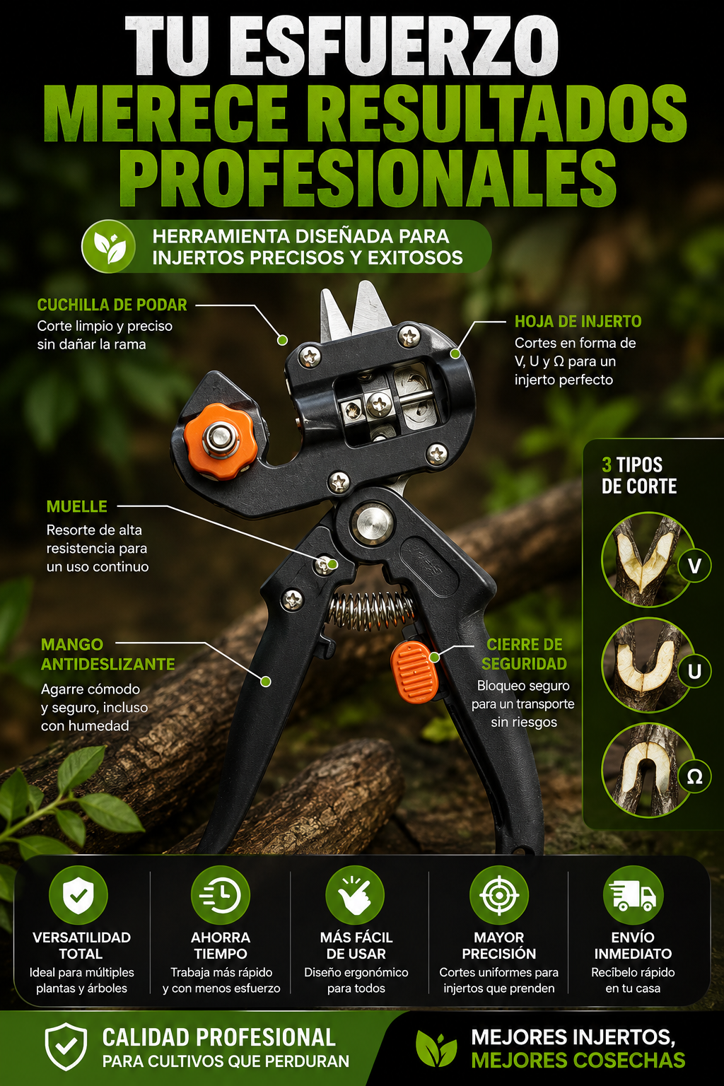 TIJERAS DE JARDINERIA