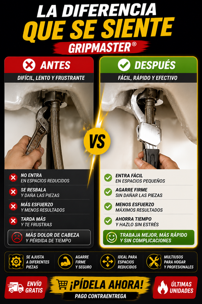 Llave multifuncional desagues plomeria