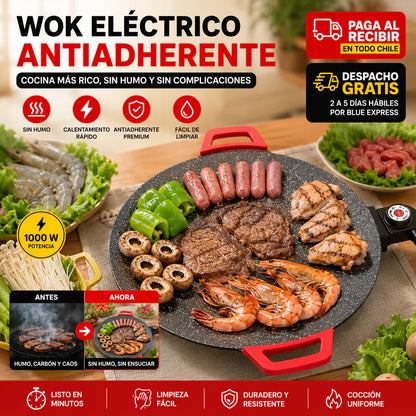 PLANCHA ELÉCTRICA MULTIFUNCIONAL PREMIUM