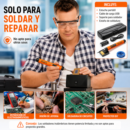 SOLDADOR PORTATIL SOLDAPRO 2.0