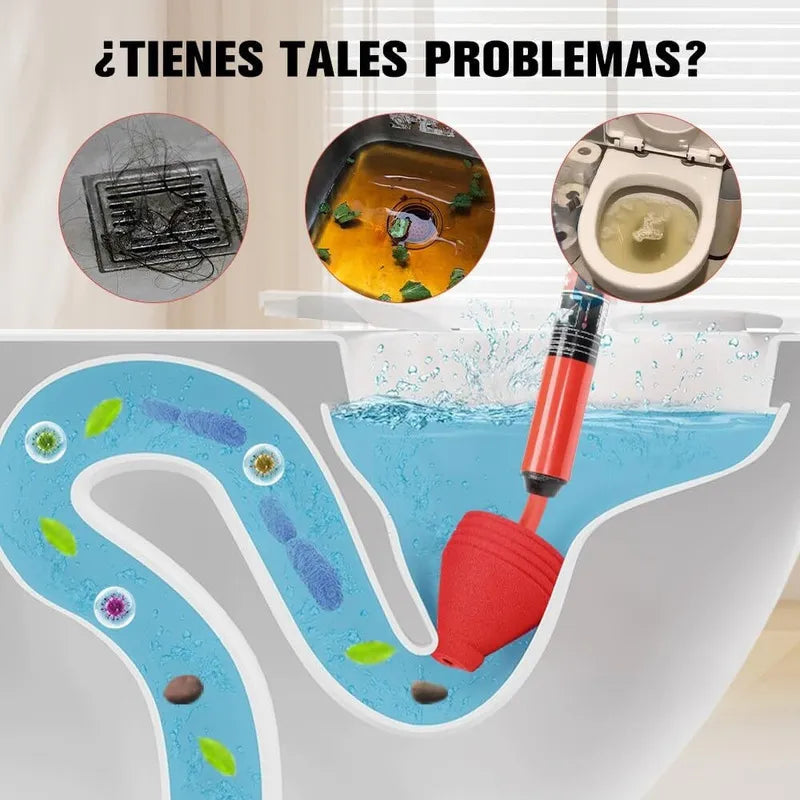 Destapador de tuberías a presión