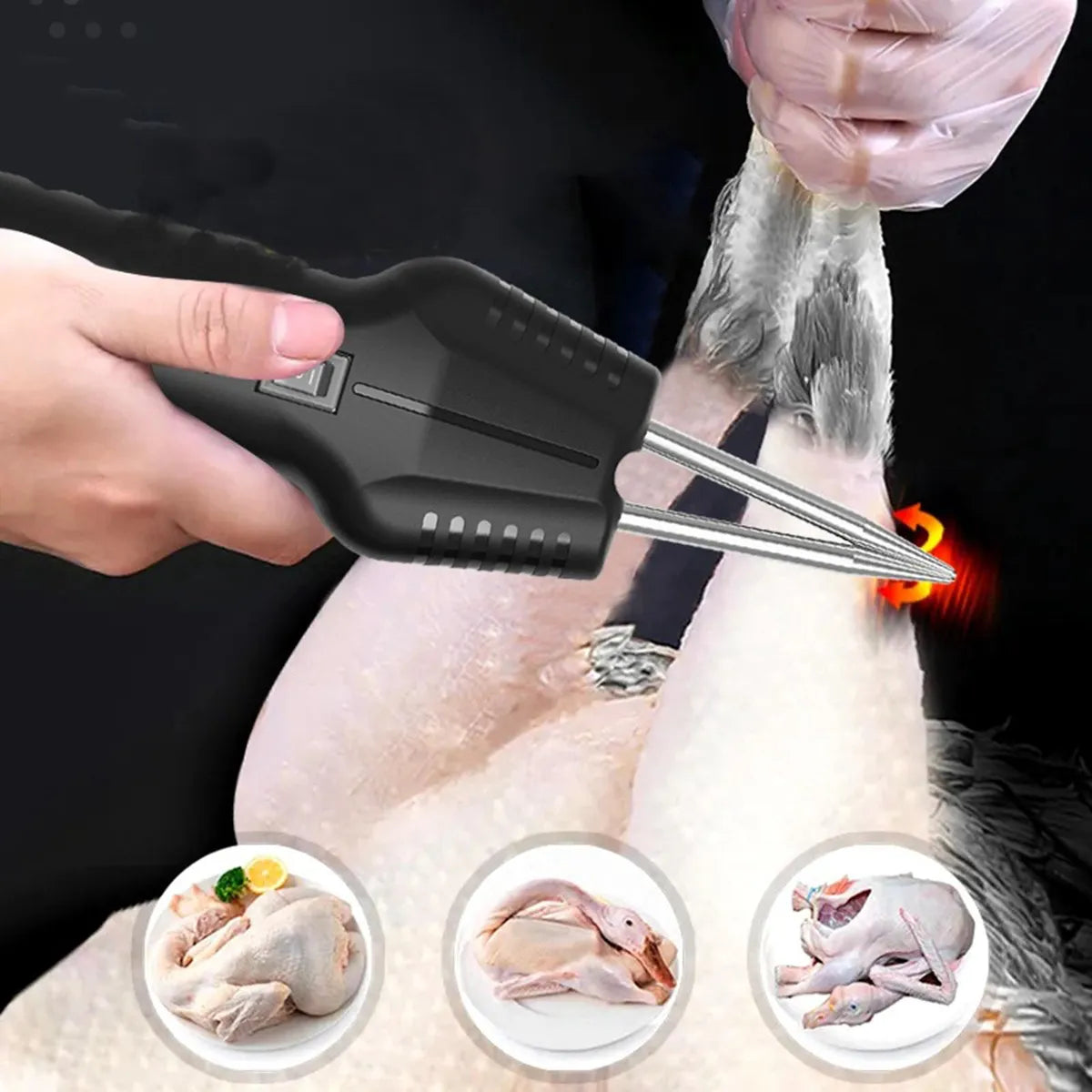DESPLUMADORA ELECTRICA PARA AVES
