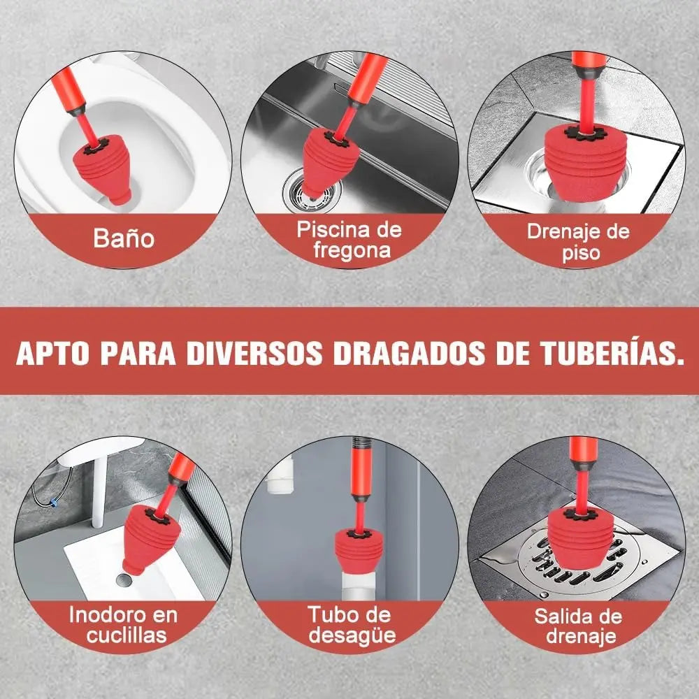Destapador de tuberías a presión