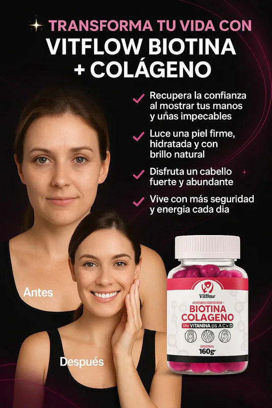 GOMITAS BIOTINA MAS COLAGENO