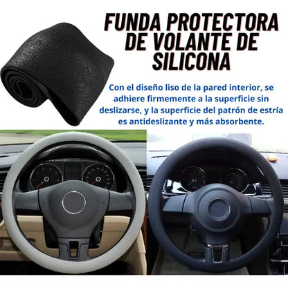 FlexiGrip - Funda de Silicona para Volante