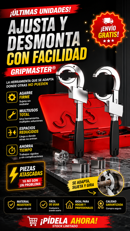 Llave multifuncional desagues plomeria