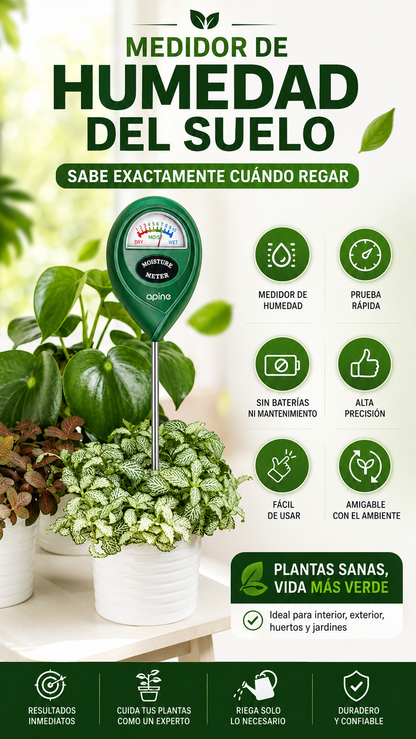 Medidor de plantas