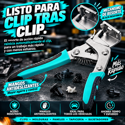 REMOVEDOR DE CLIPS PARA AUTO+  KIT X50 CLIPS