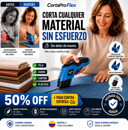 Tijeras Electrica CortaPro Flex
