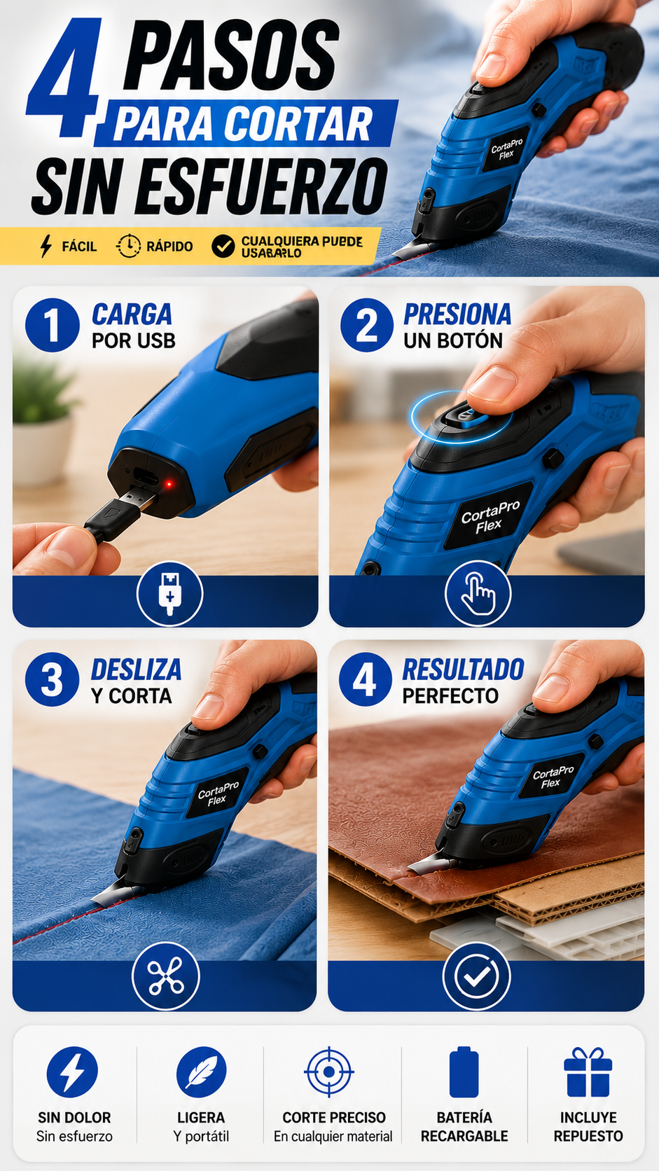 Tijeras Electrica CortaPro Flex